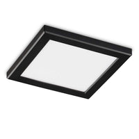 Aura Square LED Ceiling Light 20w in Black, White