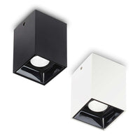 Nitro LED Downlight 10w Square Black, White 3k CRI 90+ 8I206042, 8I206035 Ideal Lux