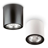 Mood Surface Mounted Downlight 50w Black, White 8I243450, 8I140872 Ideal Lux