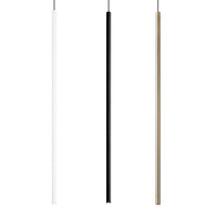 Filo LED Pendant Light 3.5w White, Black, Satin Brass