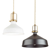 Eris-1 Pendant Light Small White, Black