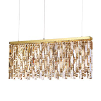 Elisir Pendant Light 6Lt in Chrome, Brass