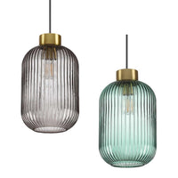 Mint-3 Pendant Light in Green or Smoky Grey