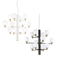 Copernico Pendant Light 12Lt White, Black