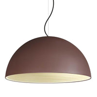 Folk Pendant Light Large White, Coffee