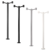 Clio Post Light 2Lt Anthracite, Black, Grey, White