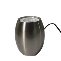 Julia Sleek Metal Table Lamp - Satin Nickel, 90mm High, PL0213