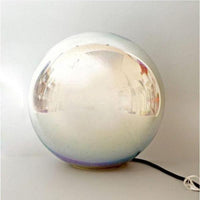 Lily Galactic Glass Table Lamp - Chrome or Copper, 250mm High, PL0007