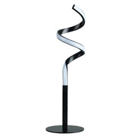 Bailey Elegant, Iron and Aluminum LED Table Lamp - Black or Chrome, 450mm High, PL0230