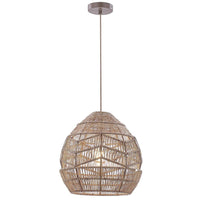 Tilda Hemp Rope Light Pendant Light - Natural, PL0140