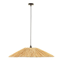 Nevaeh Coastal Charm Raffia Pendant Light - Natural Shade, PL0196