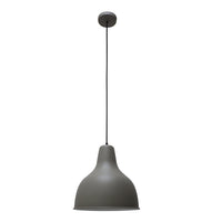 Bella Bell Pendant Light in Matt Black or Matt Grey
