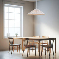 Rylee Elegant Fabric Pendant Light - White, PL0322