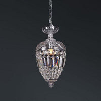 Mozart Crystal Basket Pendant Light in Chrome Lighting inspirations - 1000341