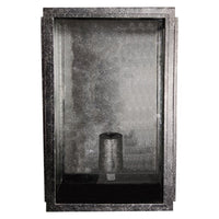Frontage Outdoor Wall Light Medium Antique Black