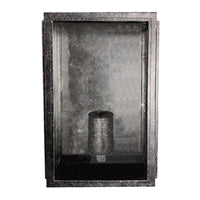 Frontage Outdoor Wall Light Small Antique Black