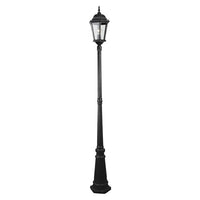 Junction Single Post Light Medium Antique Black