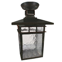 Promenade Under Eave Light Medium Antique Bronze