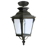 Transit Under Eave Ceiling Light Medium in Antique Bronze