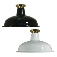 Warehouse DIY Batten Fix ø300mm in Black or White