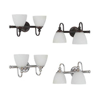 Nova Indoor Up or Down Wall Light 2xE27 in Bronze/Chrome Lighting inspirations - 1001373, 1001376
