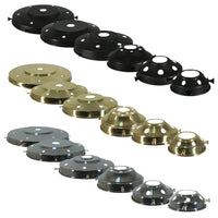 Accessories - Lamp Gallery in Patina Black, Brass or Chrome (6 Sizes)