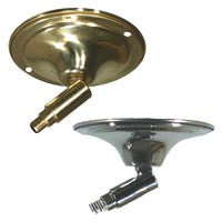 Acc. - Angle Canopy in Brass, Chrome, Patina Black