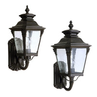 Transit Outdoor Wall Light Small/Medium in Antique Bronze
