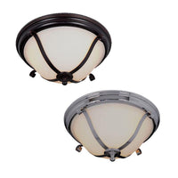 Dallas Oyster 3 Light in Chrome or Bronze w/ Opal Matt Glass Lighting inspirations - 1000130, 1000131