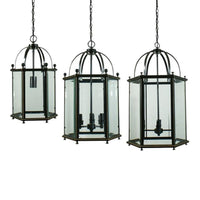 Country Chain Pendant in 1, 3 or 4 Light w/ Bronze Colour Lighting inspirations - 1000121, 1000122, 1000123