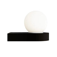 Orb LEDge Outdoor Wall Light Small in Old Bronze