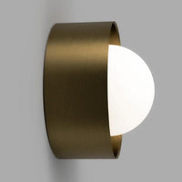 Orb Sur Indoor Wall Light Small in Iron, Old Brass or White