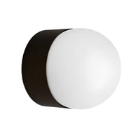 Orb Sur Mini Wall Light in Old Brass, Iron or White