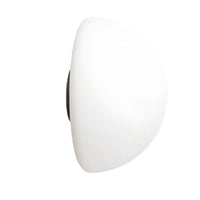 Orb Dome Mirror Wall Light in Chrome, Dark Bronze or White
