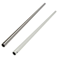 Fan Acc. - Extension Rods For Selected Fans 900mm in Brushed Chrome/White