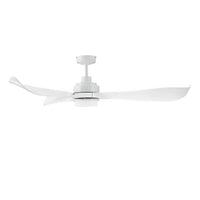 56" Eagle DC Ceiling Fan Black, White, Graphite, Bronze with Light FC368143 Mercator Lighting