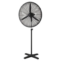 Broome 750mm Industrial Pedestal Fan in Black