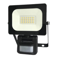 Baxter LED Floodlights with Sensor 20w/30w/50w 4000k in Black