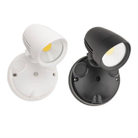 Cicero Security LED Floodlight CCT 12w in Black or White