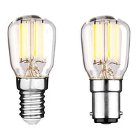 2w LED E14, B15 Pilot Globe Warm White 2700k MGL284, MGL285