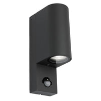 Marvin II LED Up/Down Wall Light in Black w/ Sensor