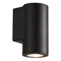 Round Black Architectural Outdoor LED Wall Light