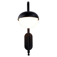 Emil Outdoor Wall Light in Black