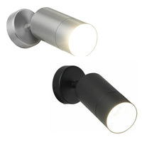 Eliza II Outdoor Wall Light in Black or Stainless Steel