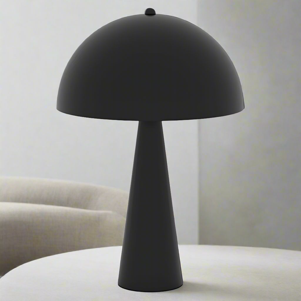 Modern Dome Table Lamp Black, Green, White, Brass