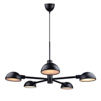 Nomi Pendant Light 5Lt Black