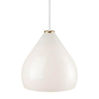 Sence 16 Glass Pendant Light White, Smoke