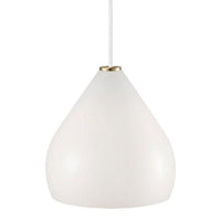 Sence 21 Glass Pendant Light White