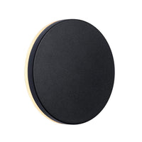 Artego Outdoor LED Wall Light Round in Black