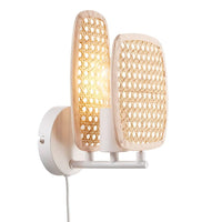 Bali Indoor Wall light in Natural / White